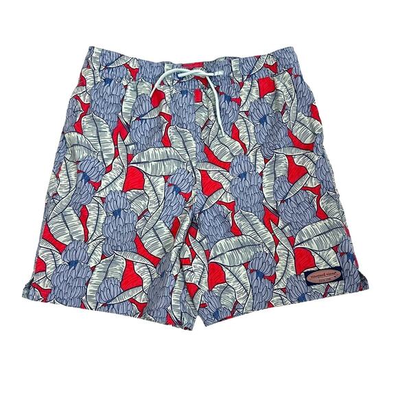 Vineyard Vines Swim Trunks Lined Bathing Suit Shorts Size Men's Large - Picture 1 of 3